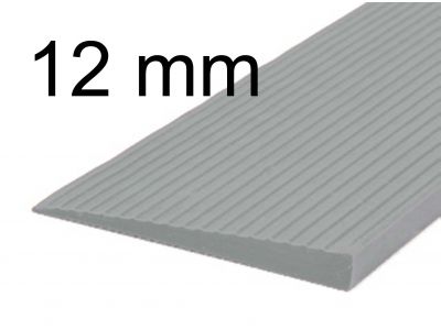 Drempelhulp 12 mm grijs