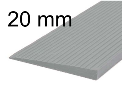 Drempelhulp 20 mm grijs