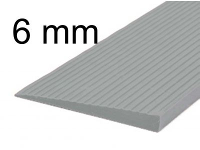 Drempelhulp 6 mm grijs